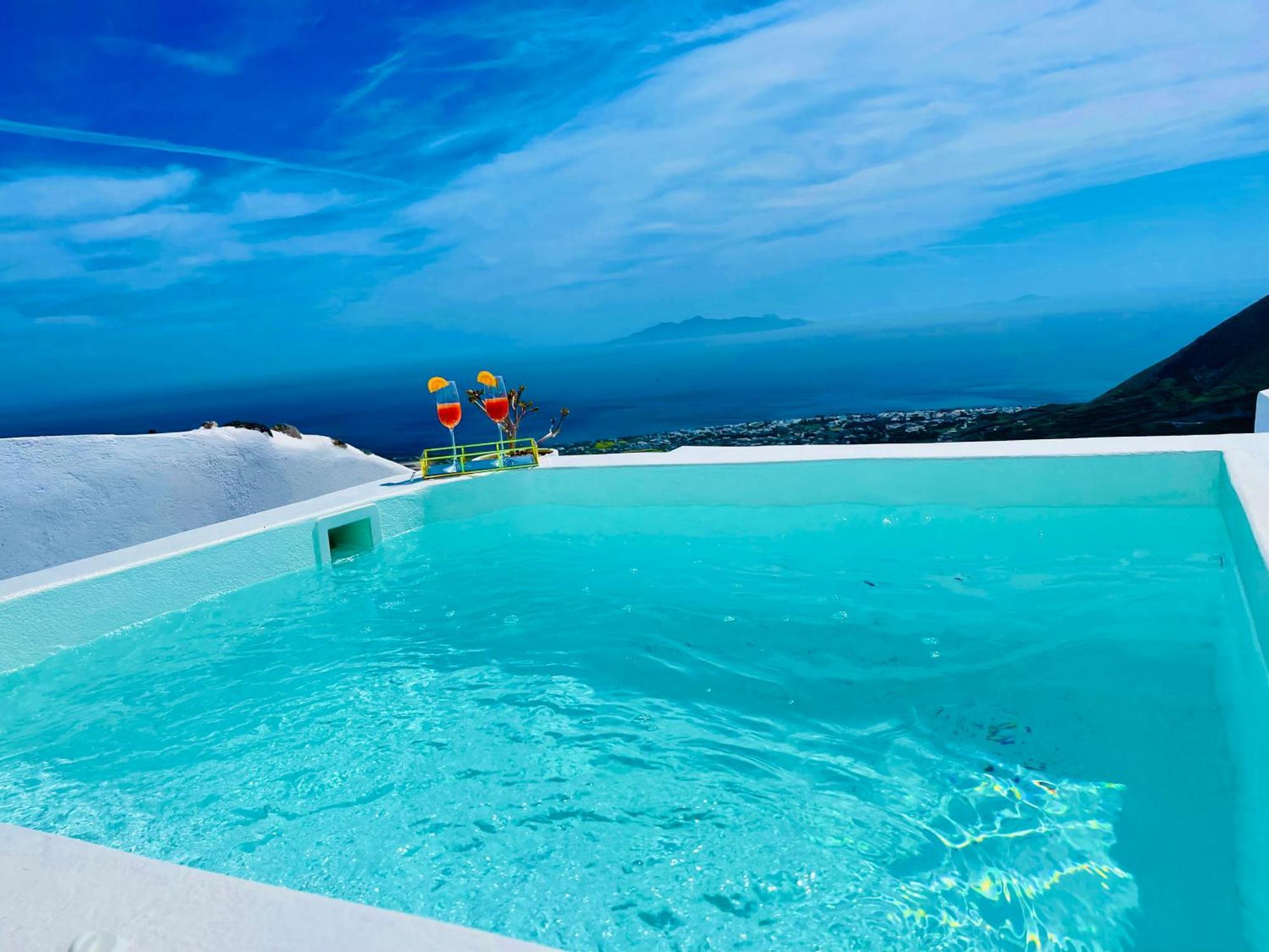 Villa Kastelli88 Santorini Pyrgos מראה חיצוני תמונה